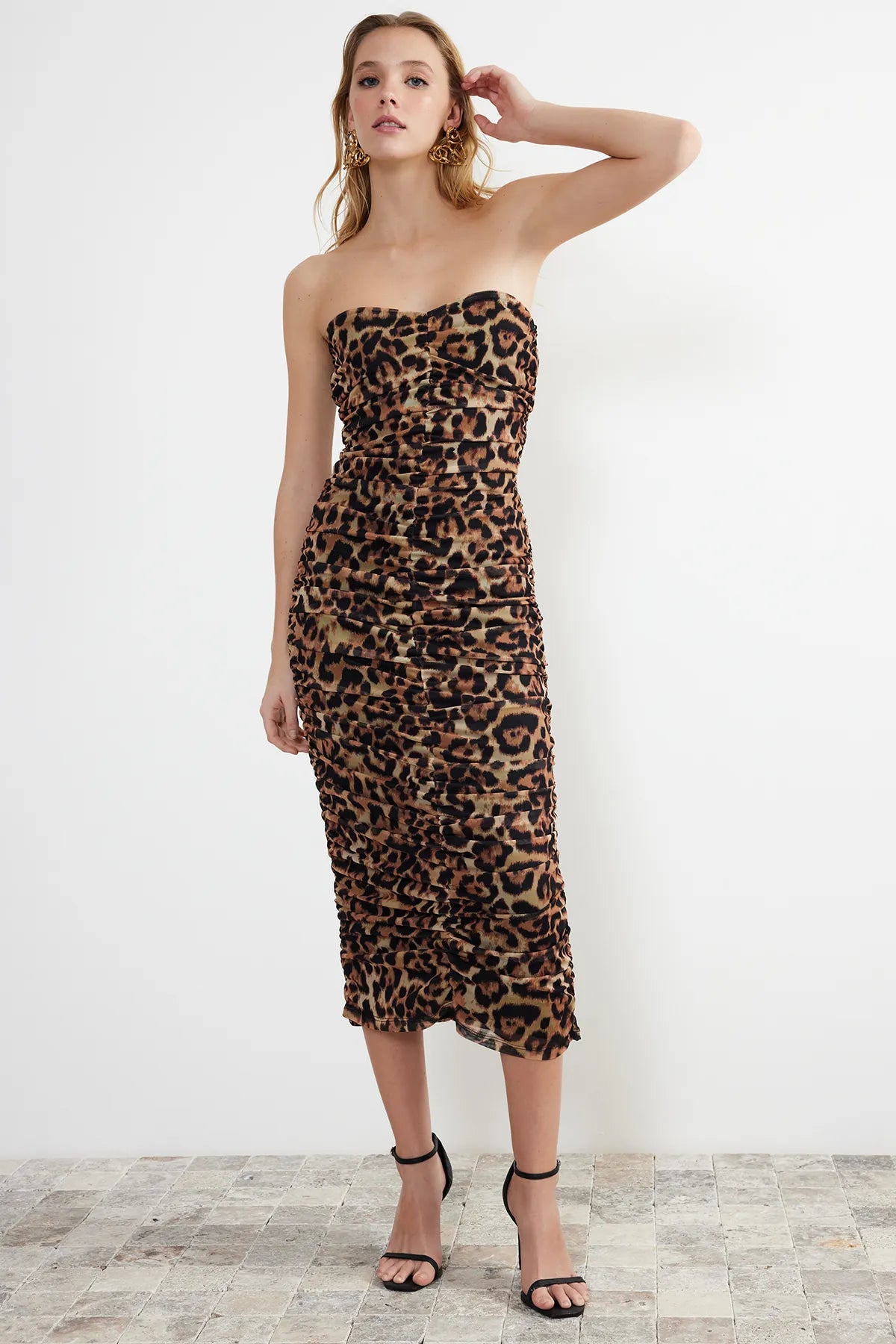 Leopard Patterned Dress noxlook