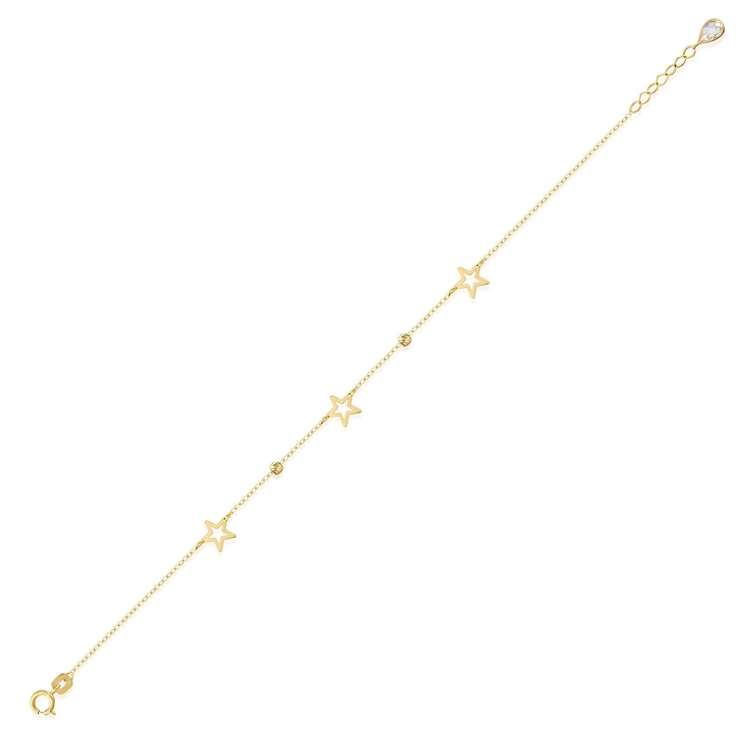 14 Carat Dorica Star Gold Bracelet - ucyldbil66
