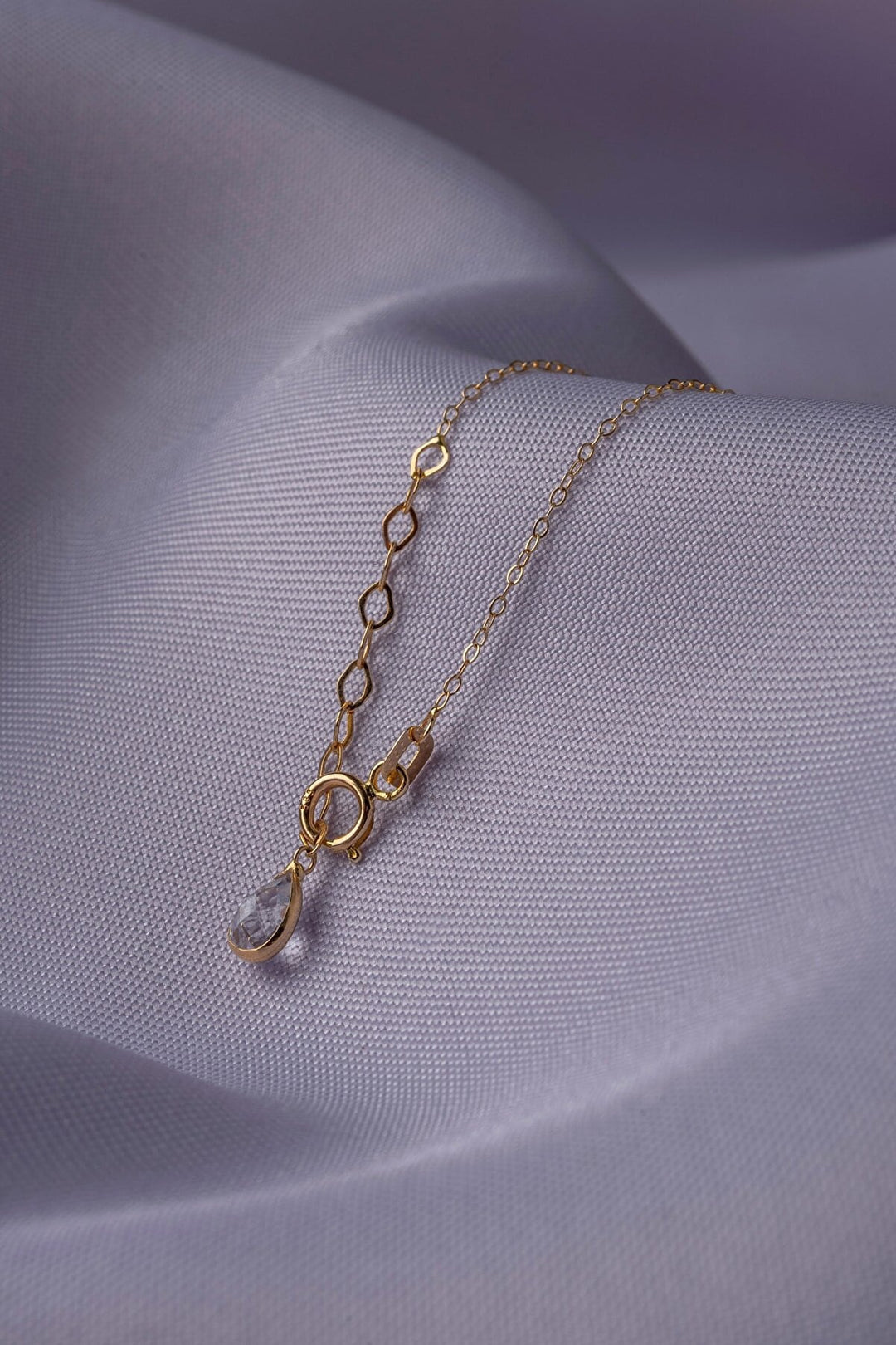 14 Carat Gold Star Necklace - strkol120