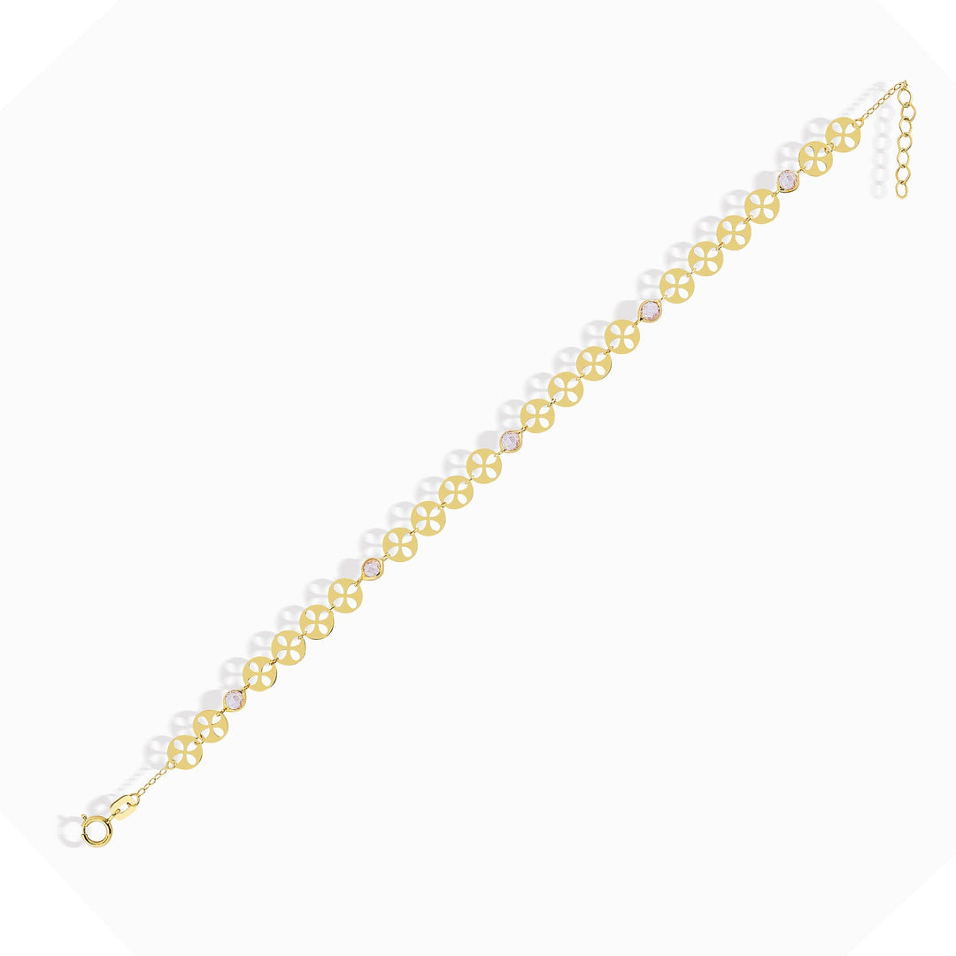 14 Carat Lucky Gold Bracelet - kamlbil155