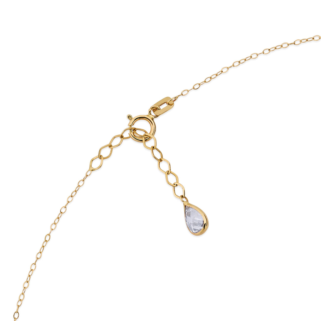 14 Carat Gold Elephant Necklace- elphkol113