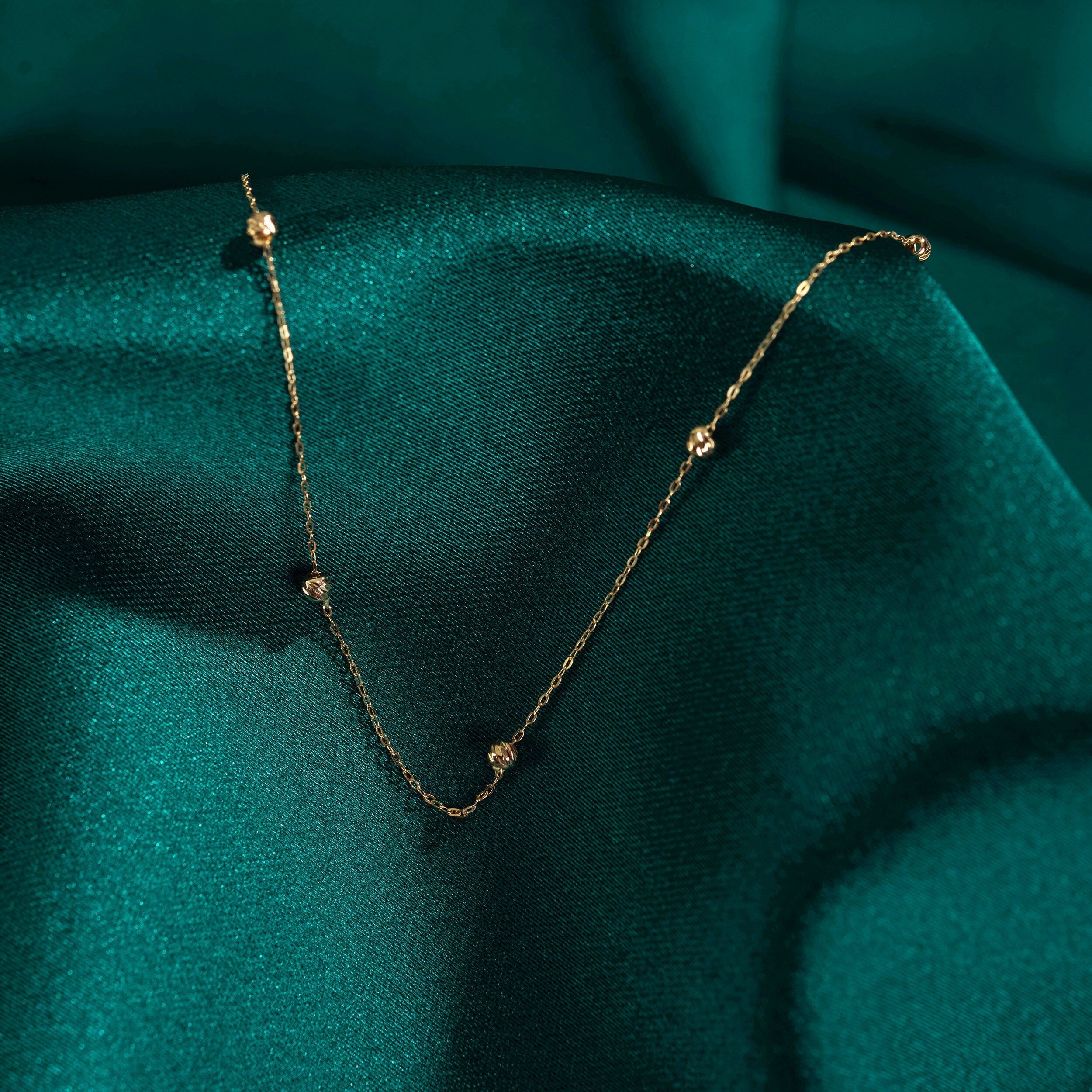 14 Carat Gold Dorica Necklace - tpkol101